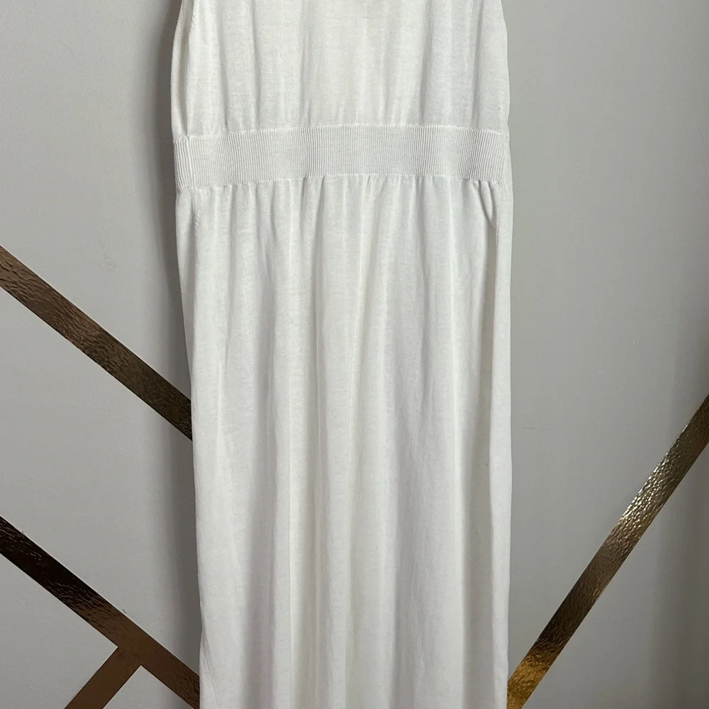 Peruvian Connection White Maxi Dress